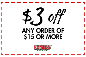 $3 Off $15 Order